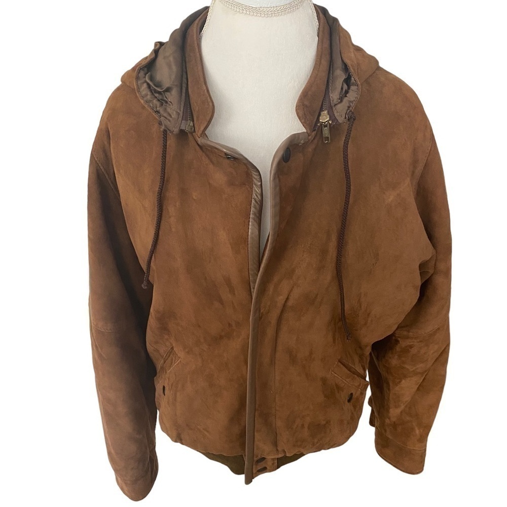 𝅺VALENTINO Uomo - Vintage Suede Bomber Jacket